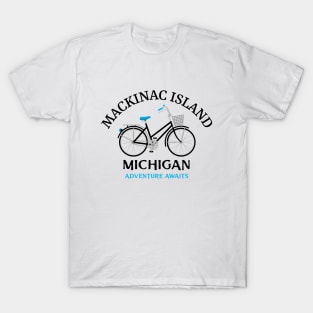 Mackinac Island, Michigan Biking T-Shirt